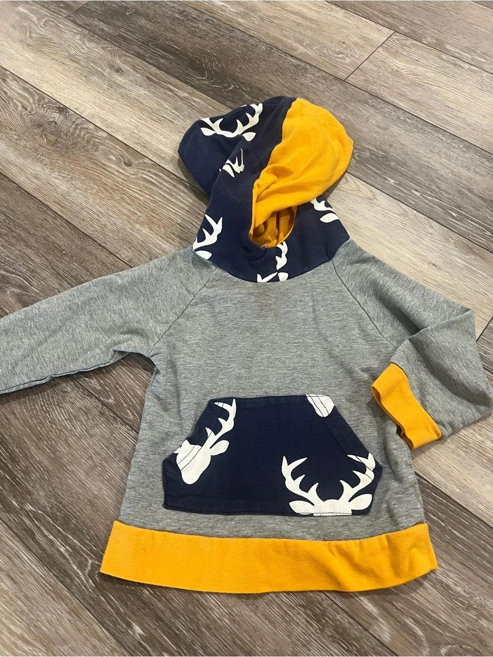 Bundle love sleeve hoodie tops